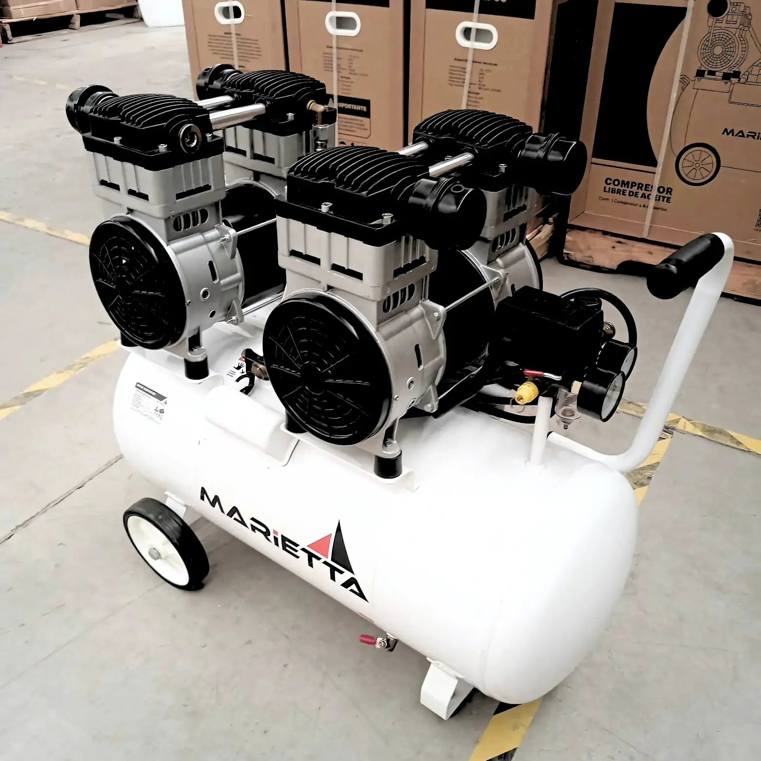Compresor de Aire QY1100x2-65L 3HP 65Litros
